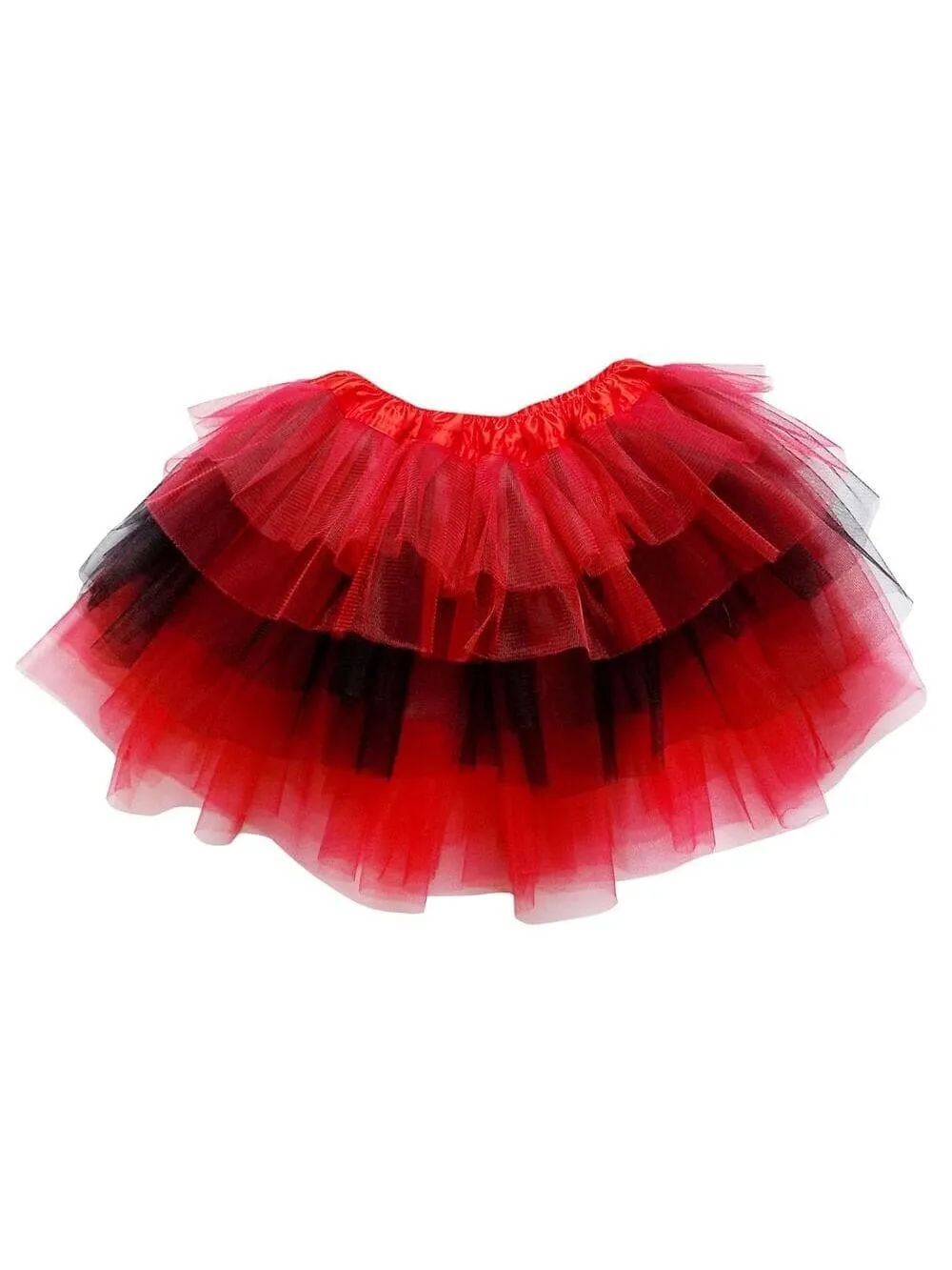 6 Layer Costume Tutu Skirt - Toddler, Kid, Teen, Adult, & Plus Sizes