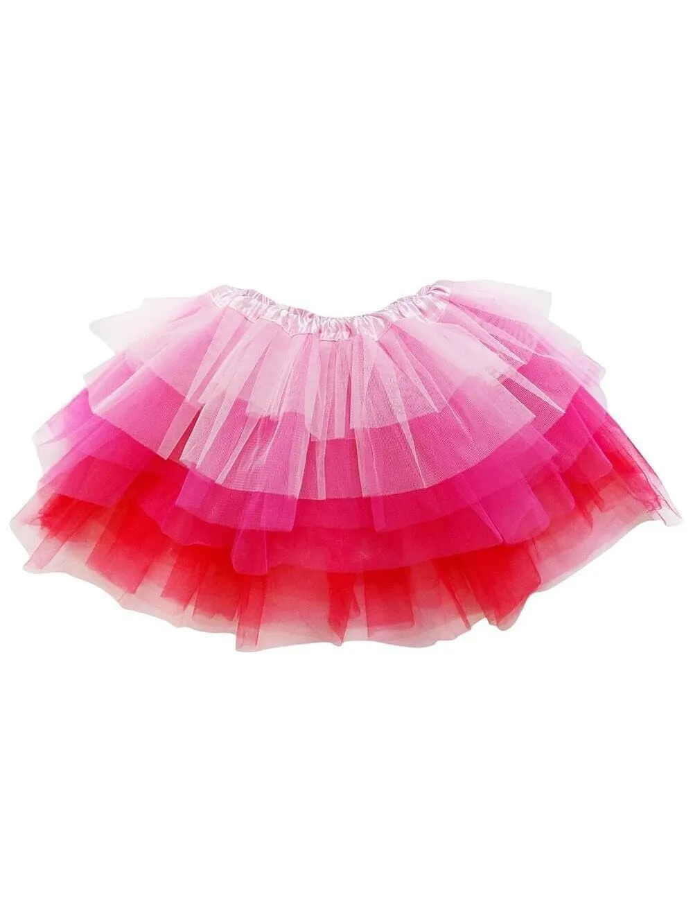 6 Layer Costume Tutu Skirt - Toddler, Kid, Teen, Adult, & Plus Sizes