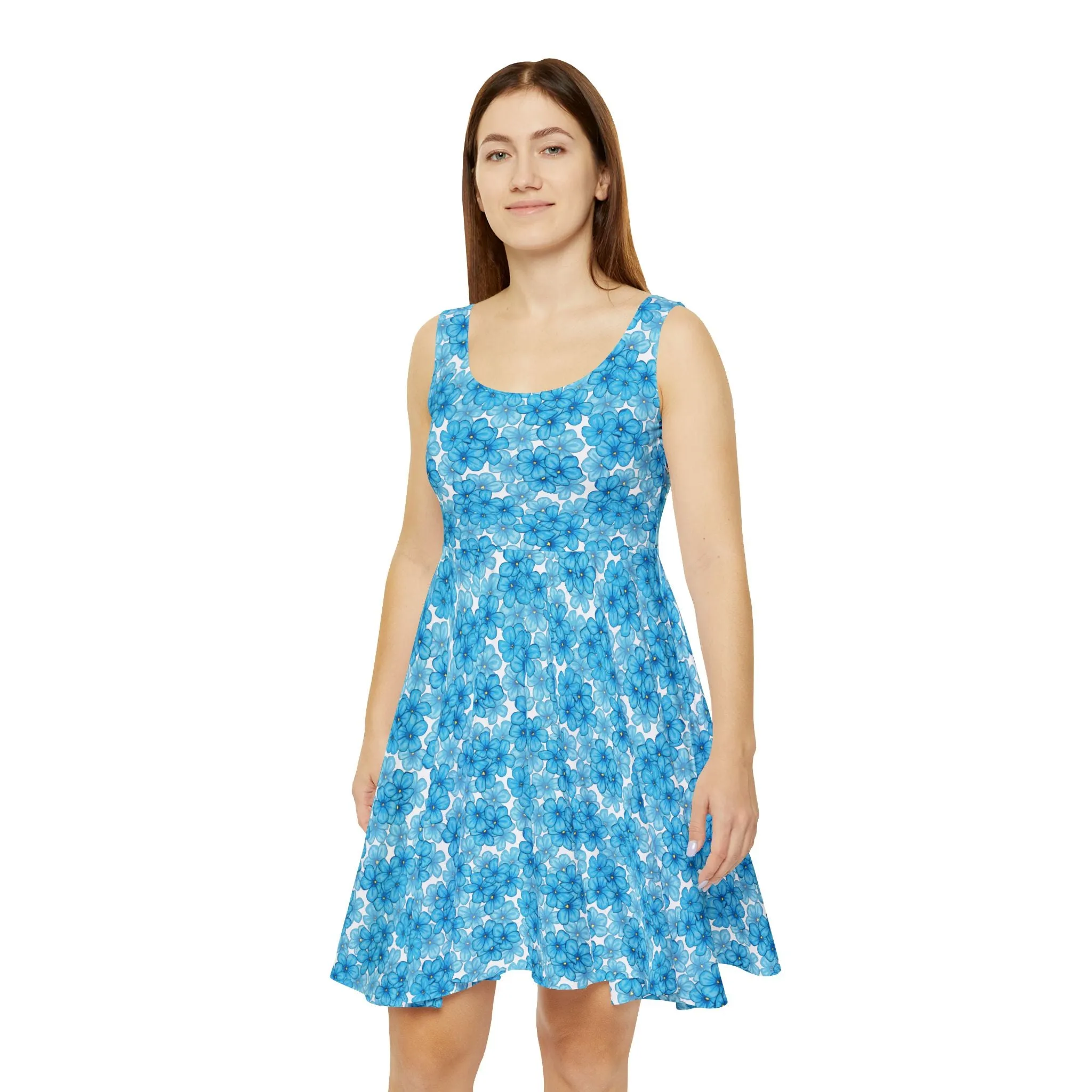 Bloo Bloom – Geblümtes Damenkleid – Perfekt für Frühlingsveranstaltungen und Freizeitkleidung