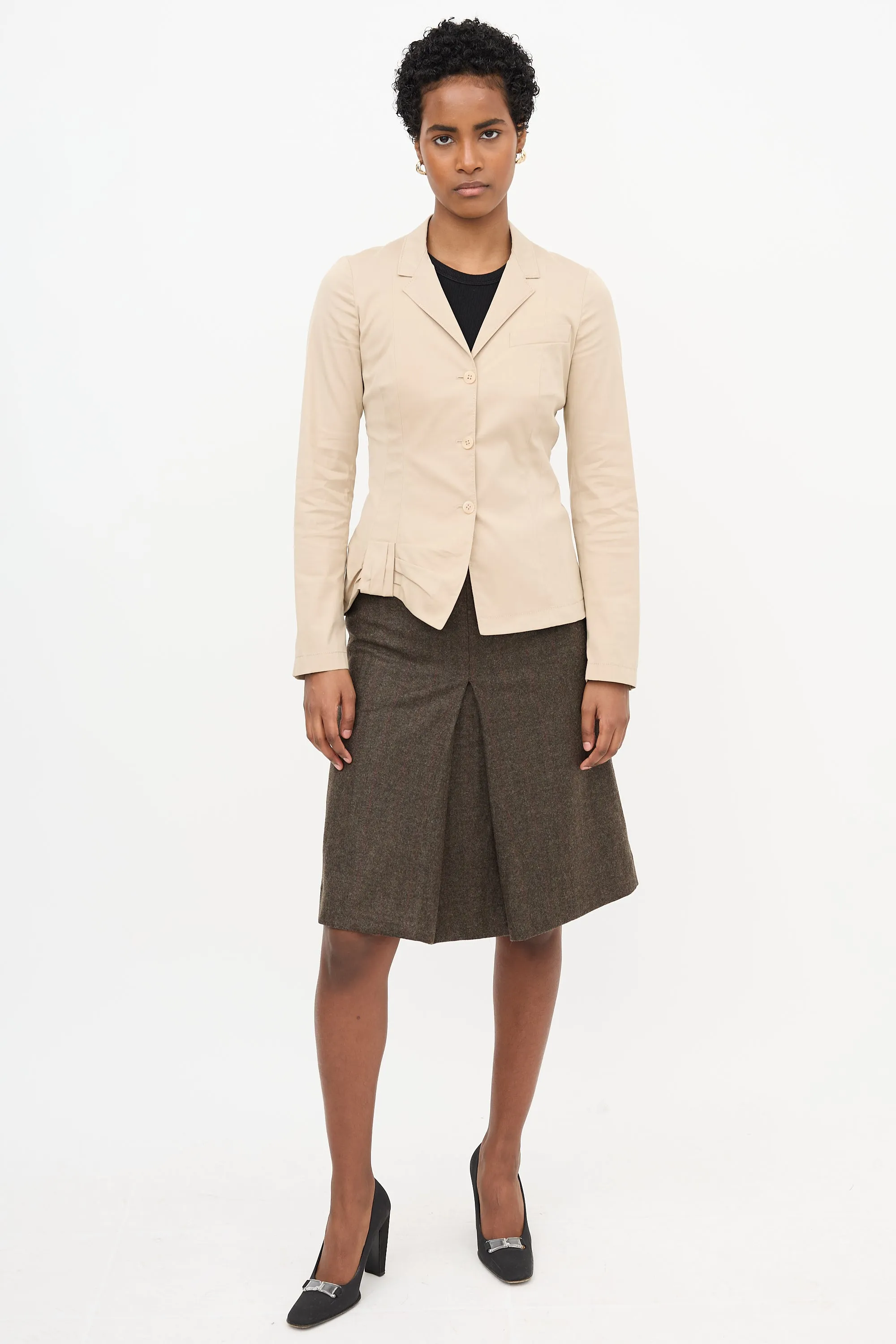 Bow Detail Blazer