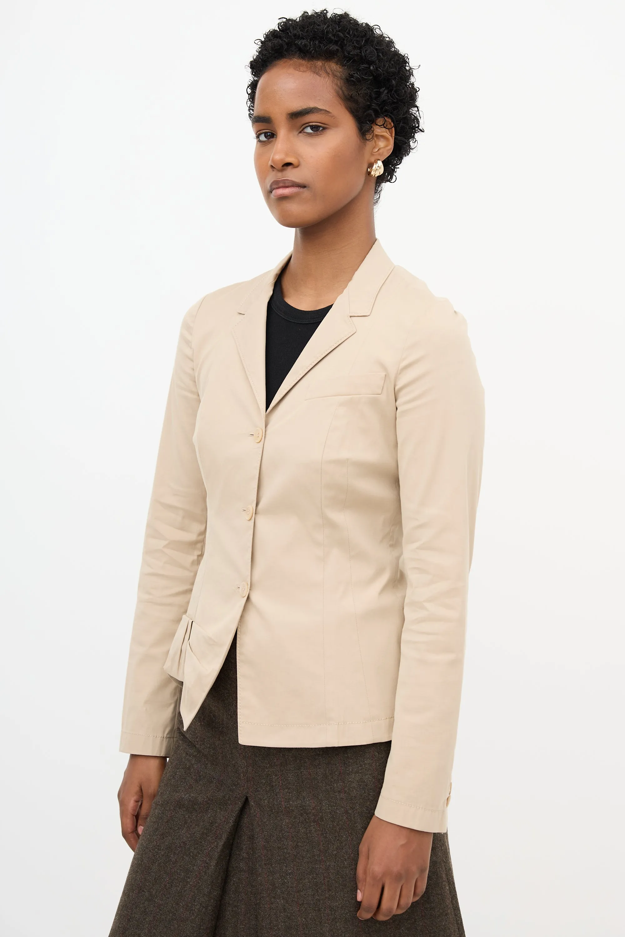Bow Detail Blazer