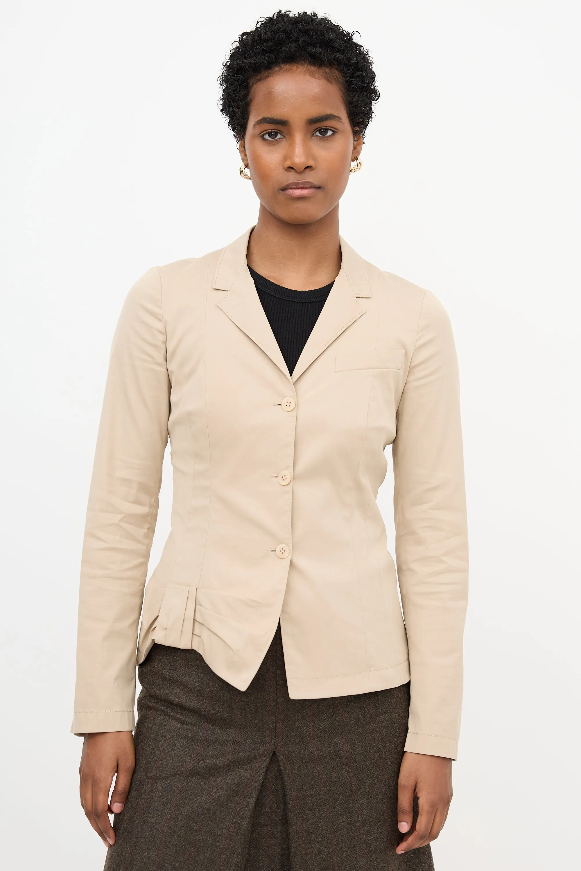 Bow Detail Blazer