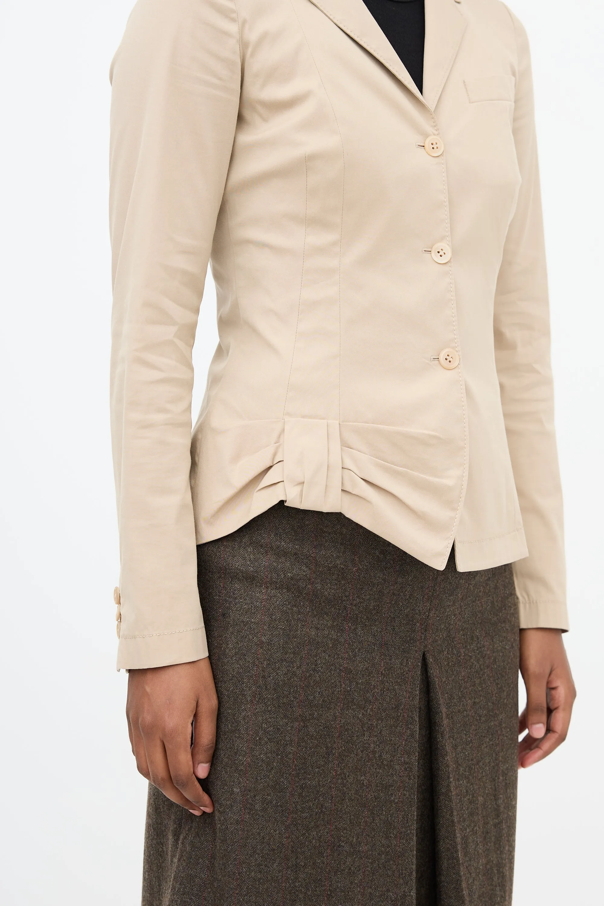 Bow Detail Blazer