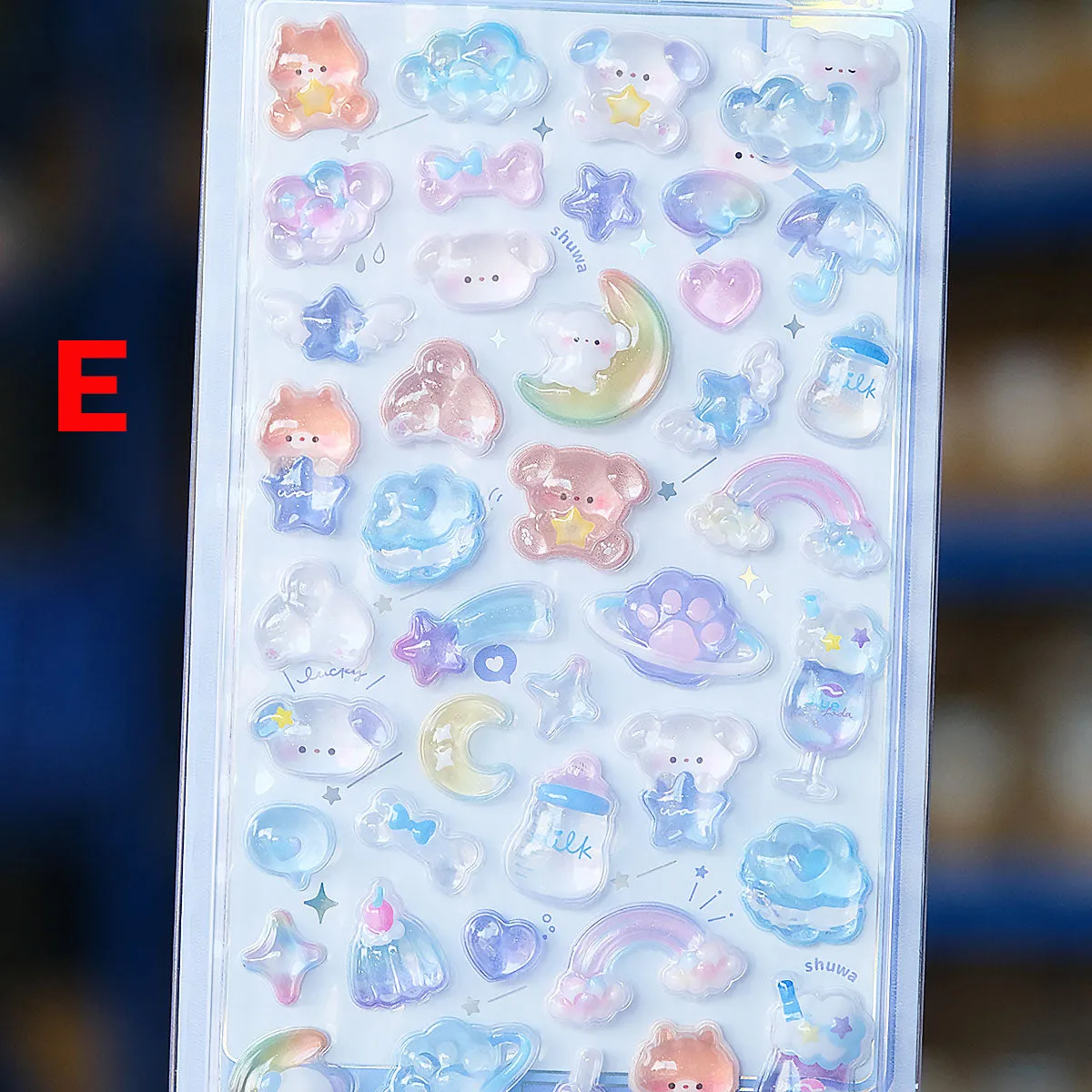 Cute 3D Stickers