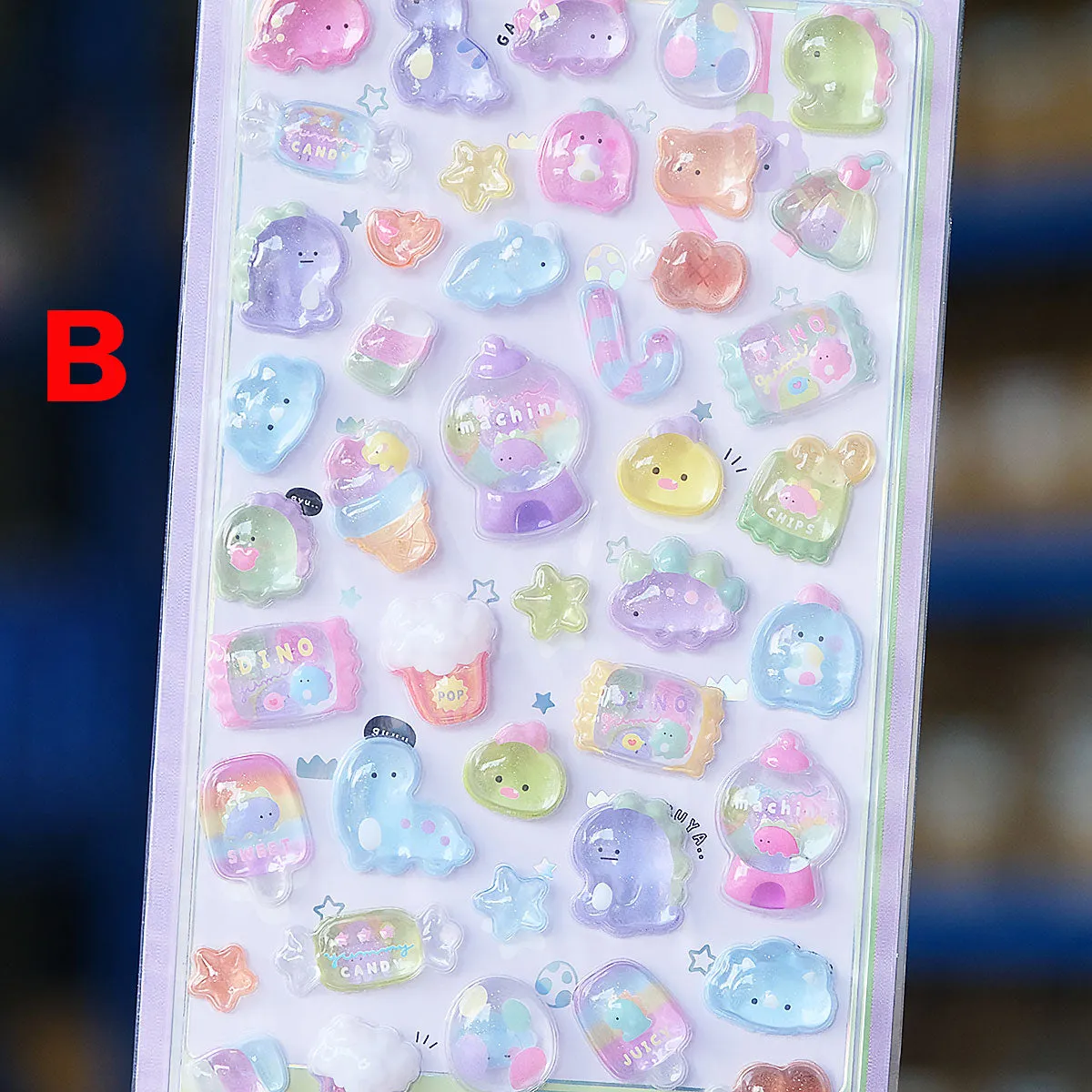 Cute 3D Stickers