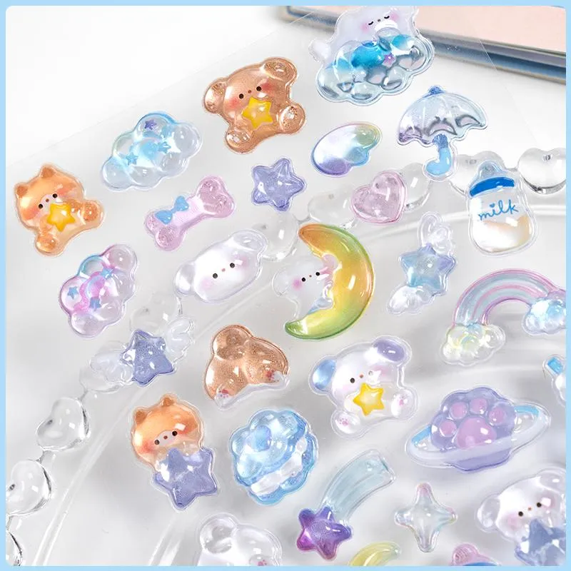 Cute 3D Stickers