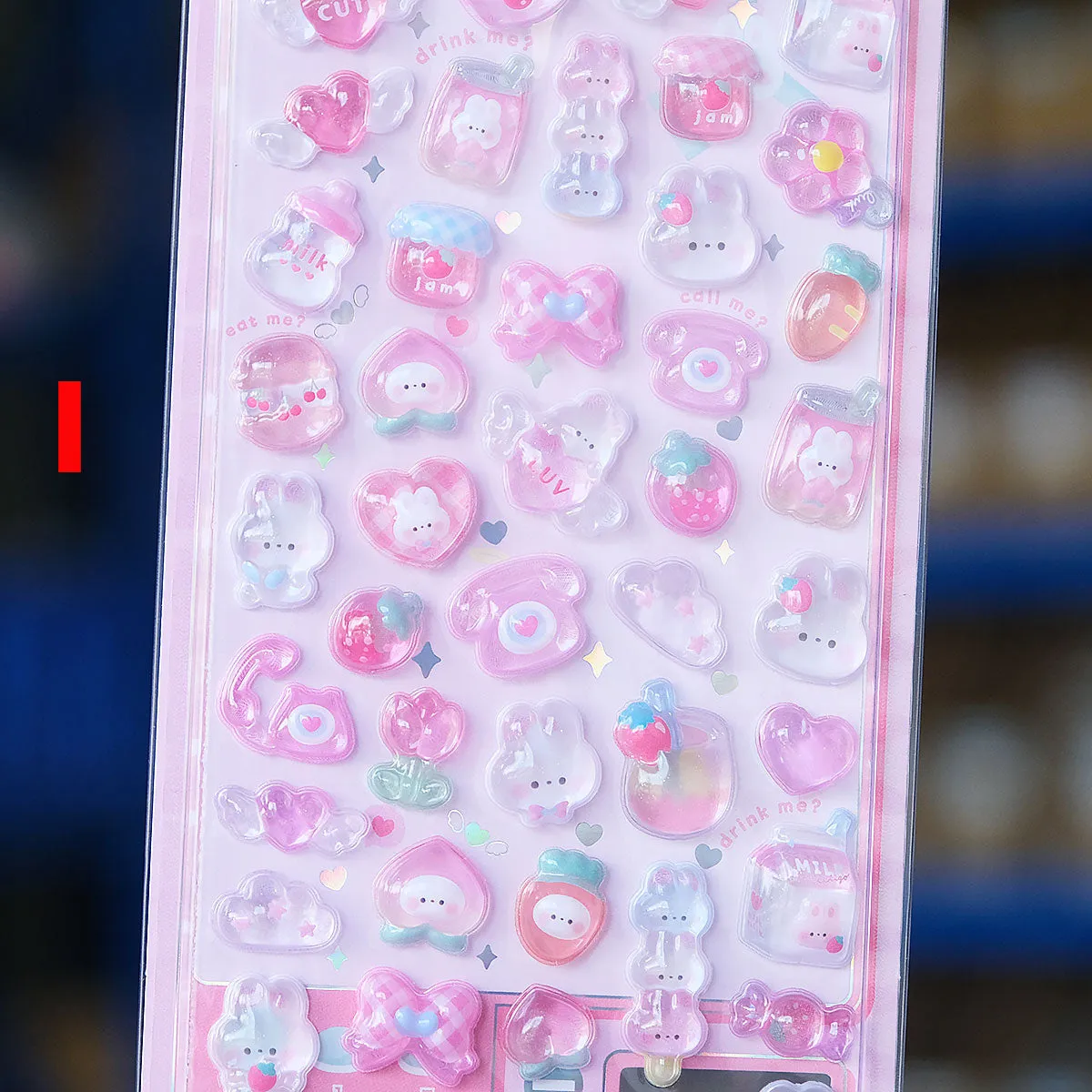 Cute 3D Stickers