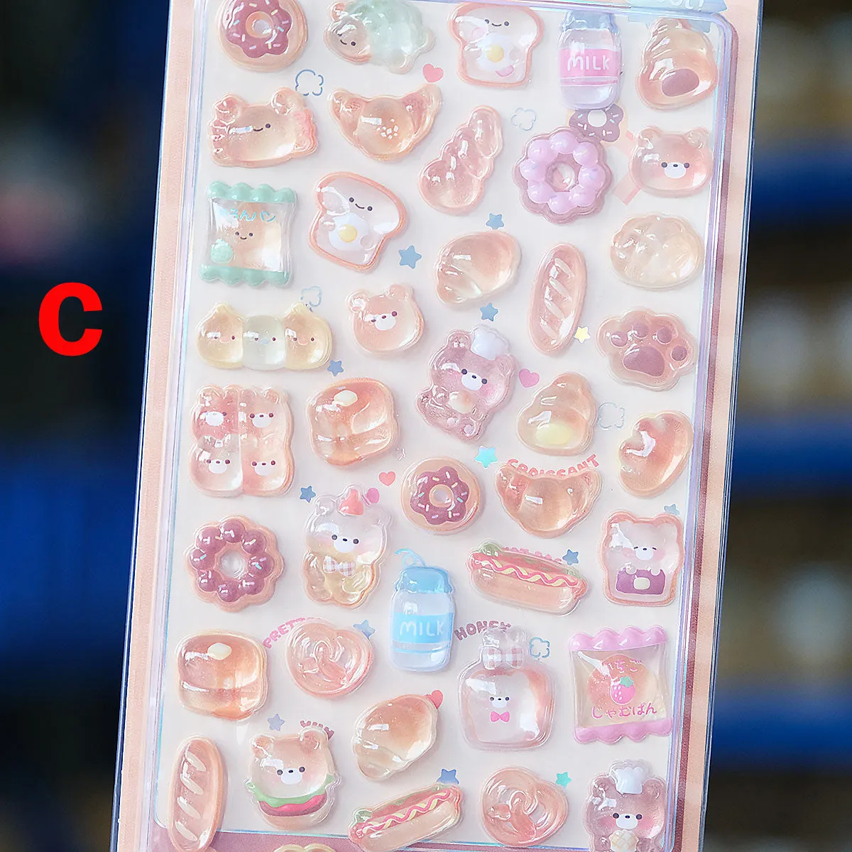 Cute 3D Stickers