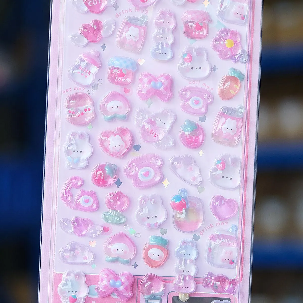 Cute 3D Stickers