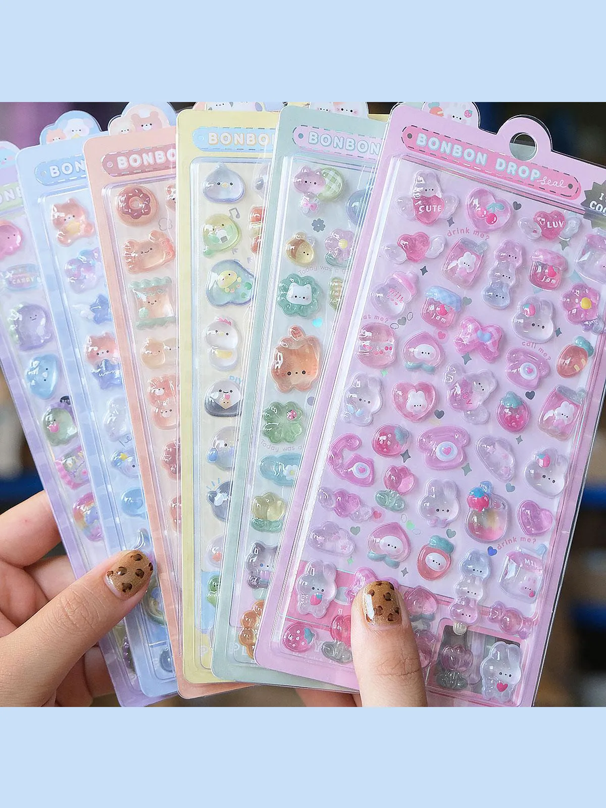 Cute 3D Stickers