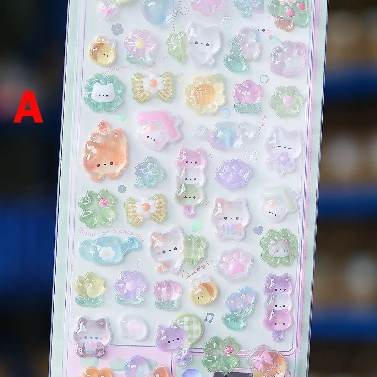 Cute 3D Stickers