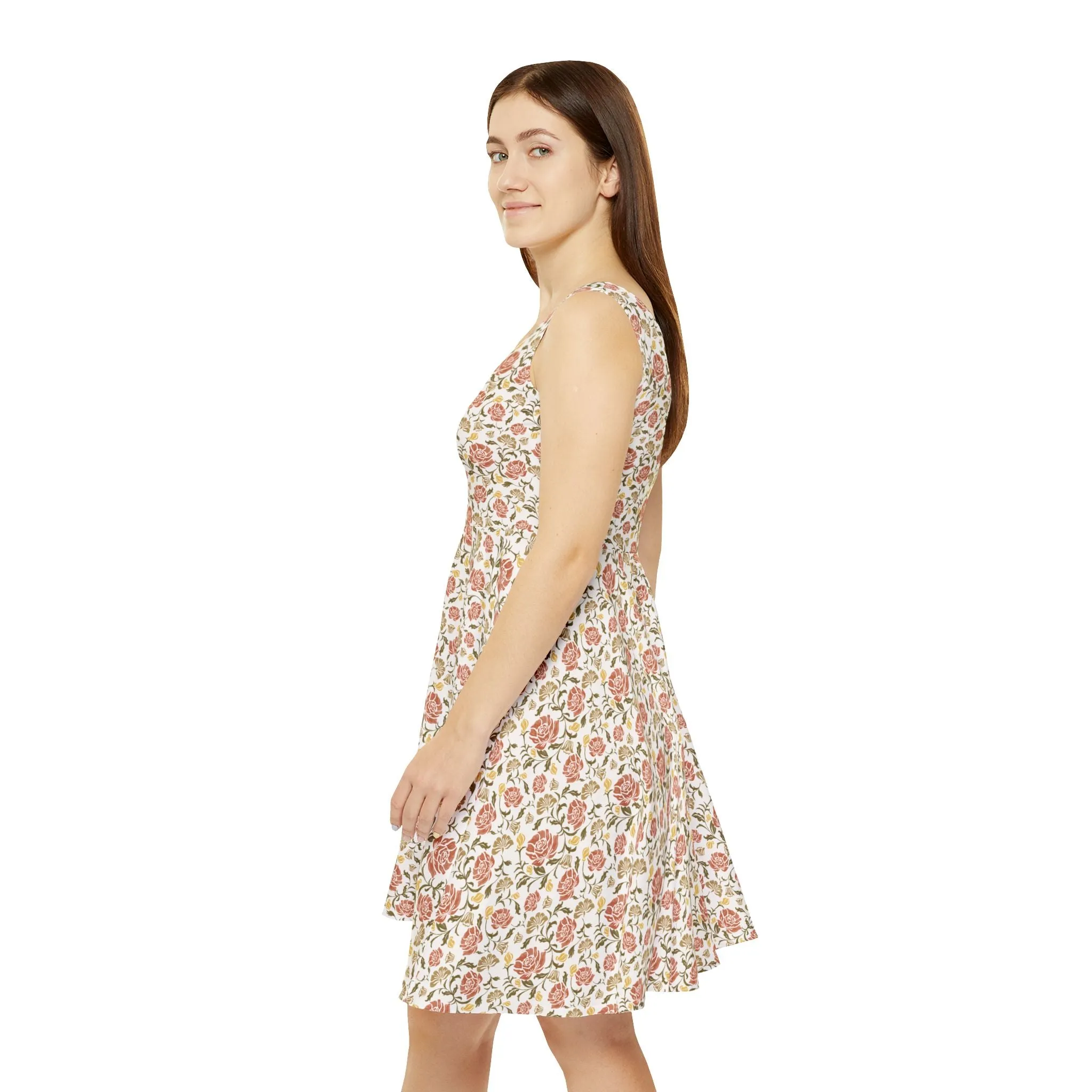 Geblümtes Damenkleid – Perfekt für Frühlingsveranstaltungen und Freizeitkleidung