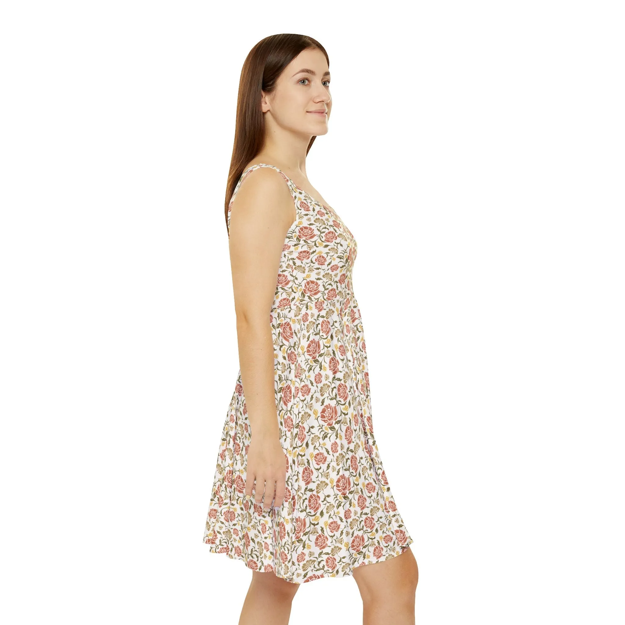 Geblümtes Damenkleid – Perfekt für Frühlingsveranstaltungen und Freizeitkleidung