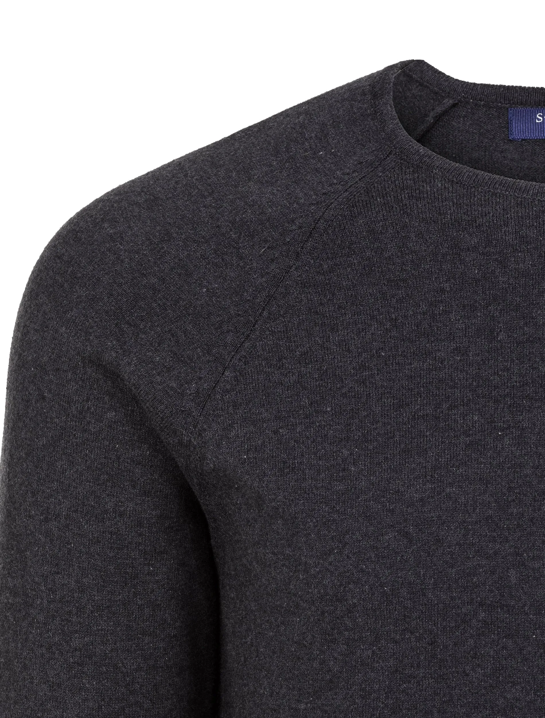 Grey Heather Knit Sweater