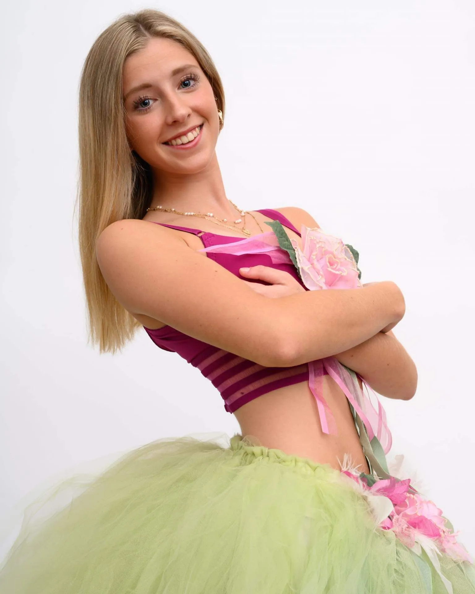 Hire Tulle Skirt and Bra Top - Katrina