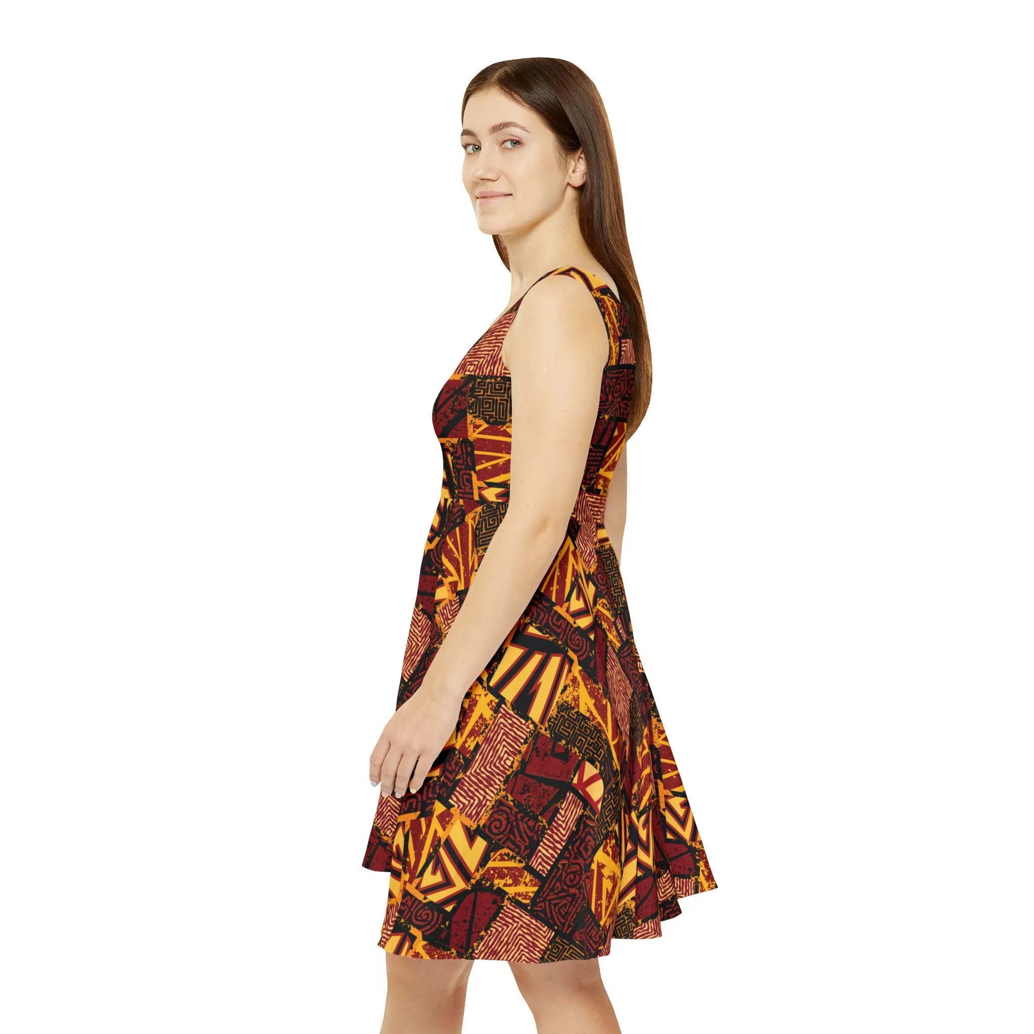 Jungle Summer – Geblümtes Damenkleid – Perfekt für Frühlingsveranstaltungen und Freizeitkleidung