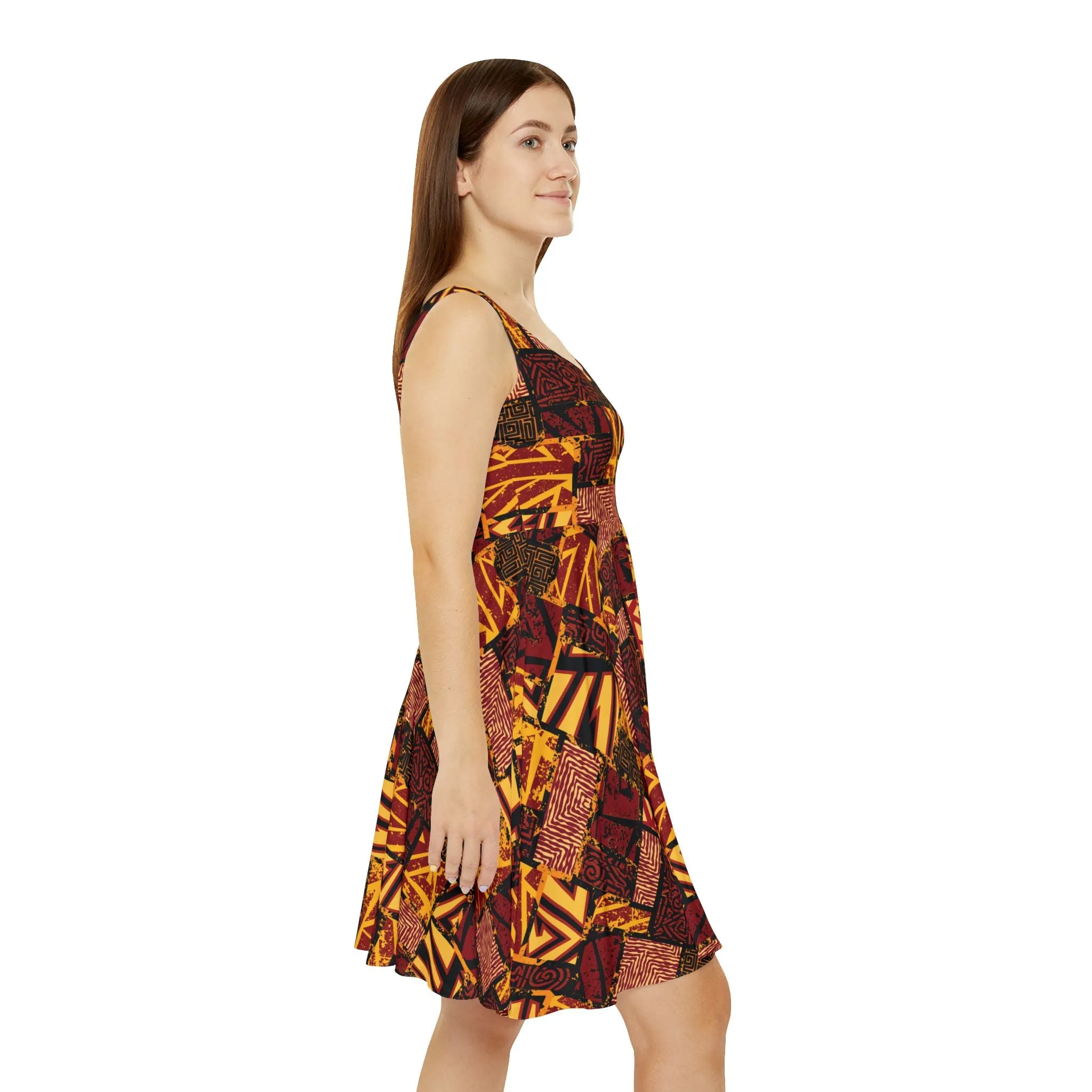 Jungle Summer – Geblümtes Damenkleid – Perfekt für Frühlingsveranstaltungen und Freizeitkleidung