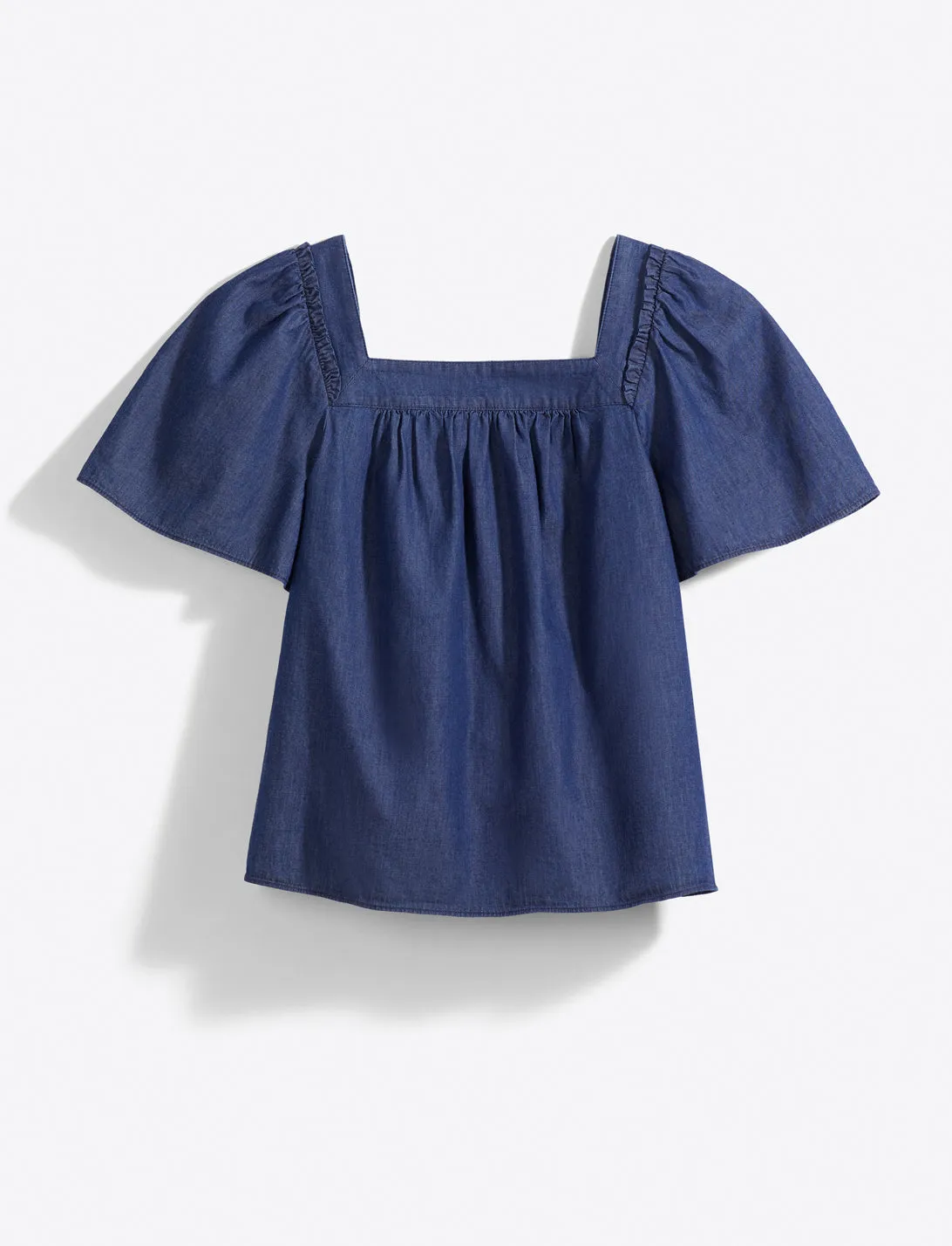 Maren Top in Chambray