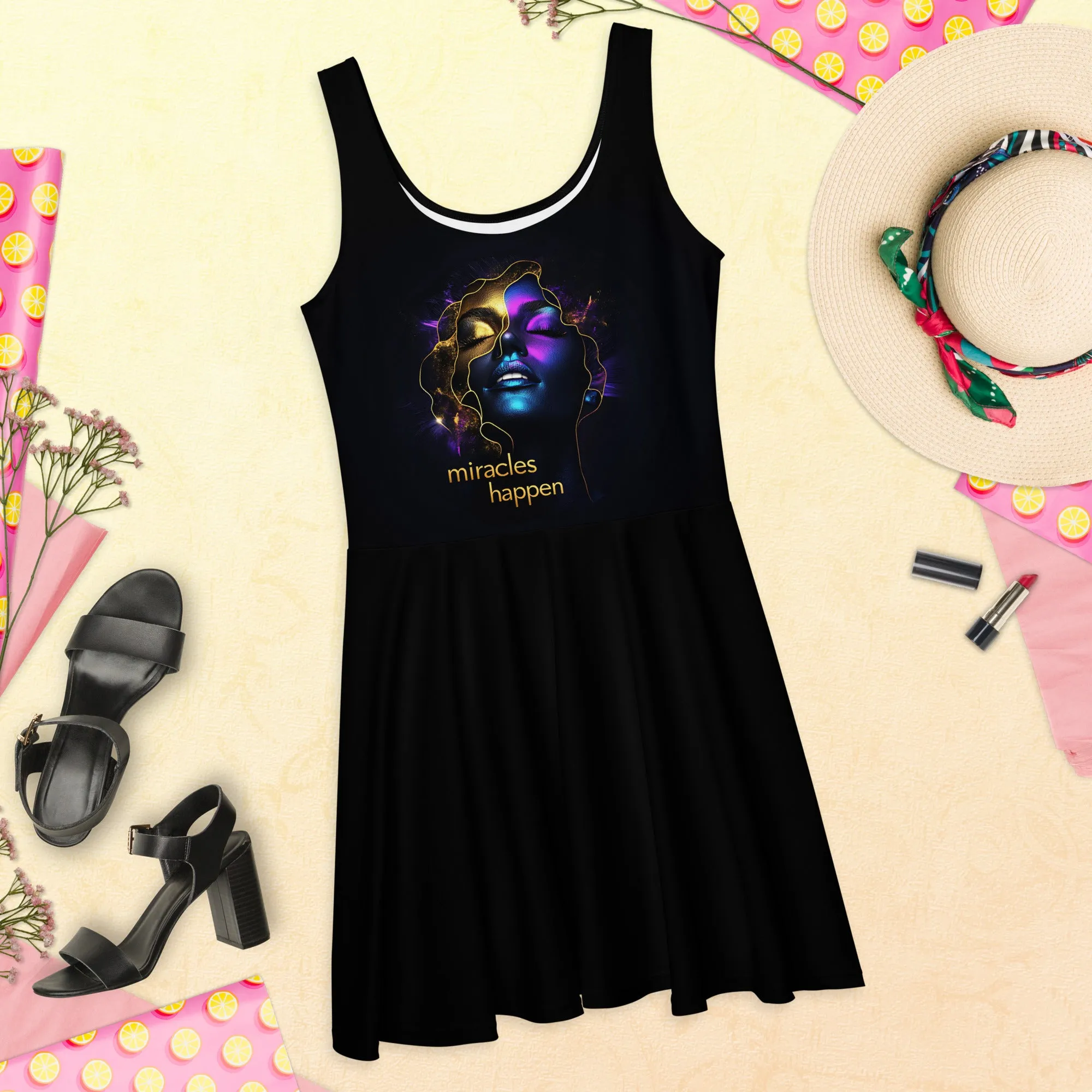 Miracles Happen Edition 4 Skater Dress