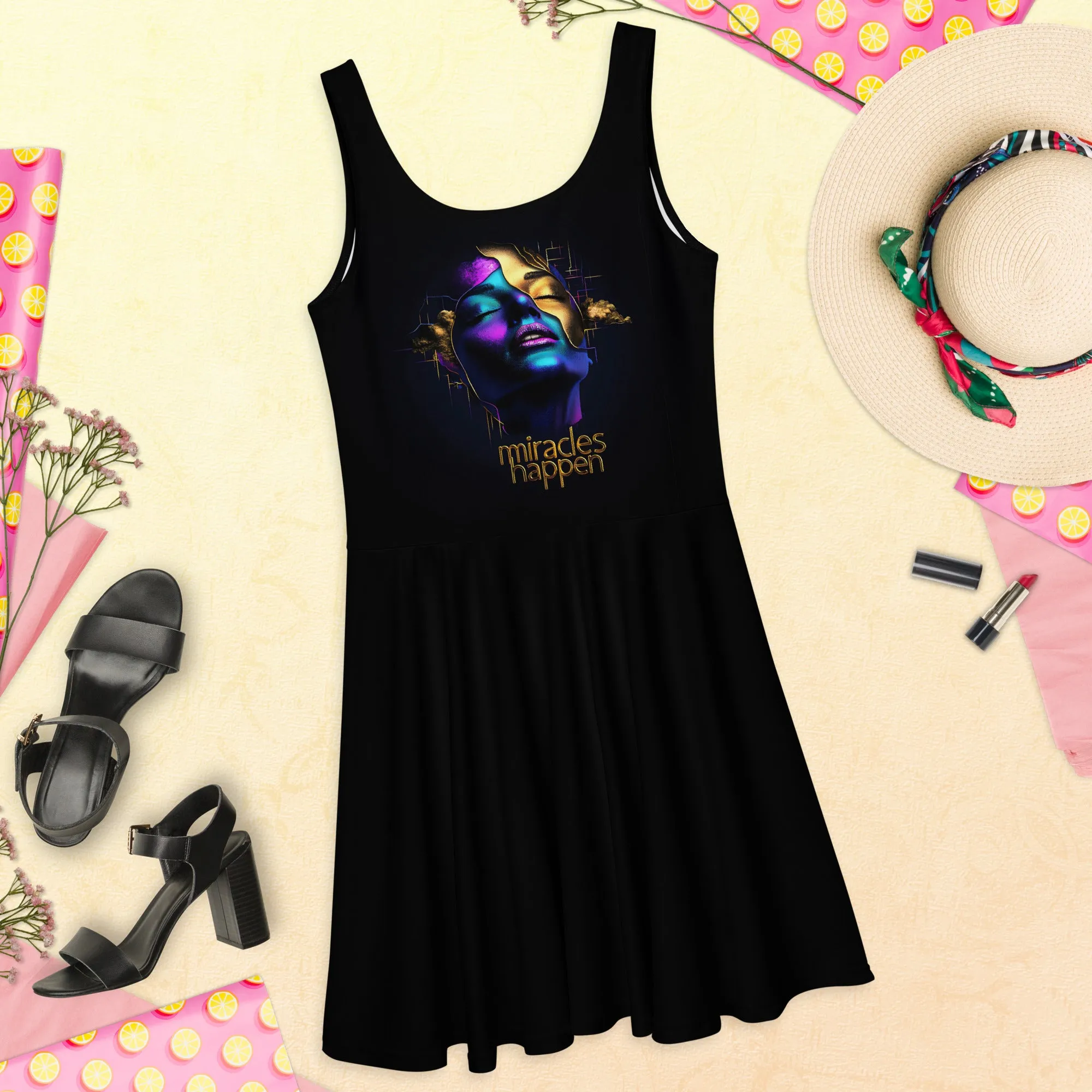 Miracles Happen Edition 4 Skater Dress