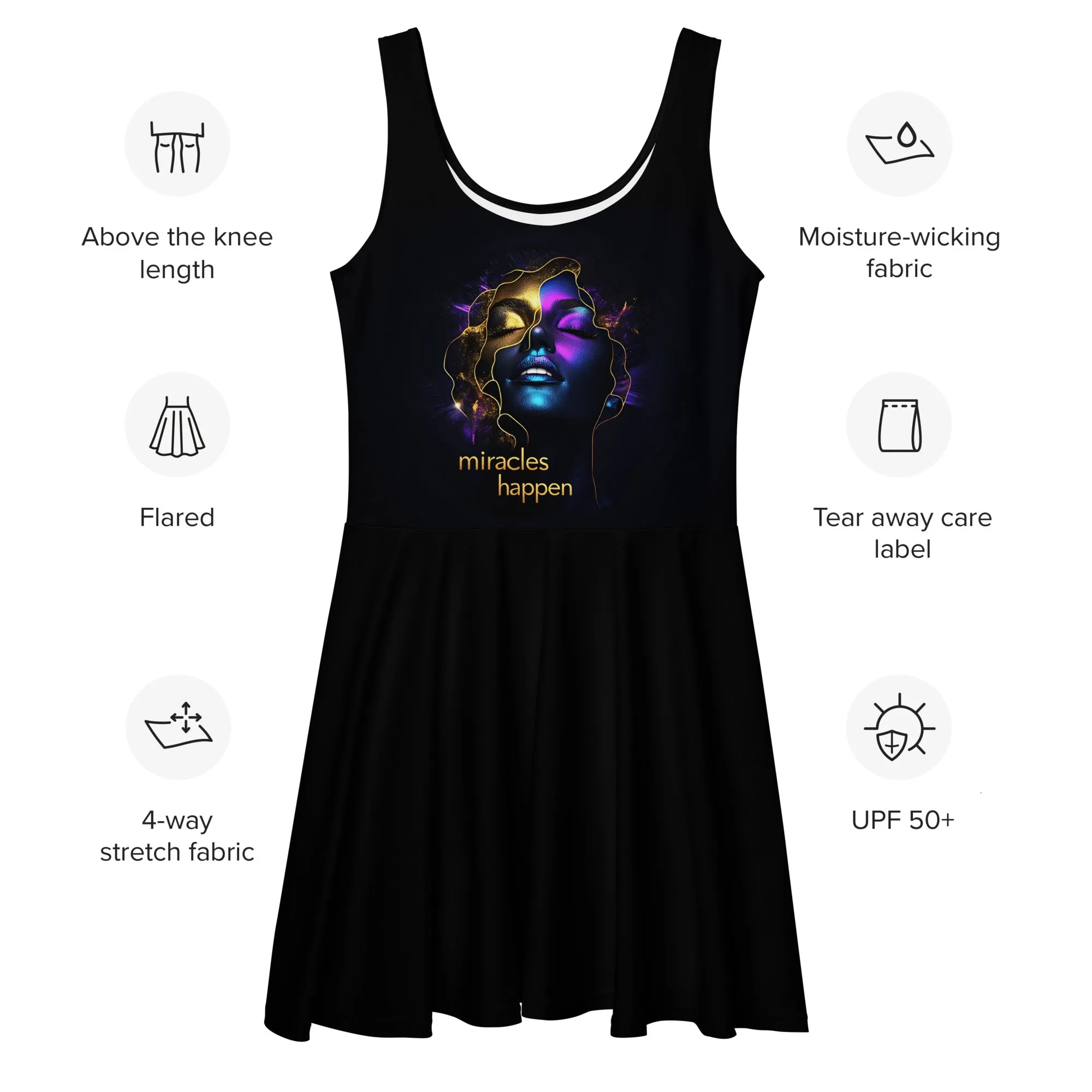 Miracles Happen Edition 4 Skater Dress