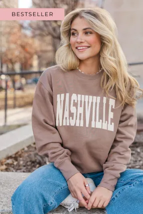 Nashville Puff Print Sweatshirt