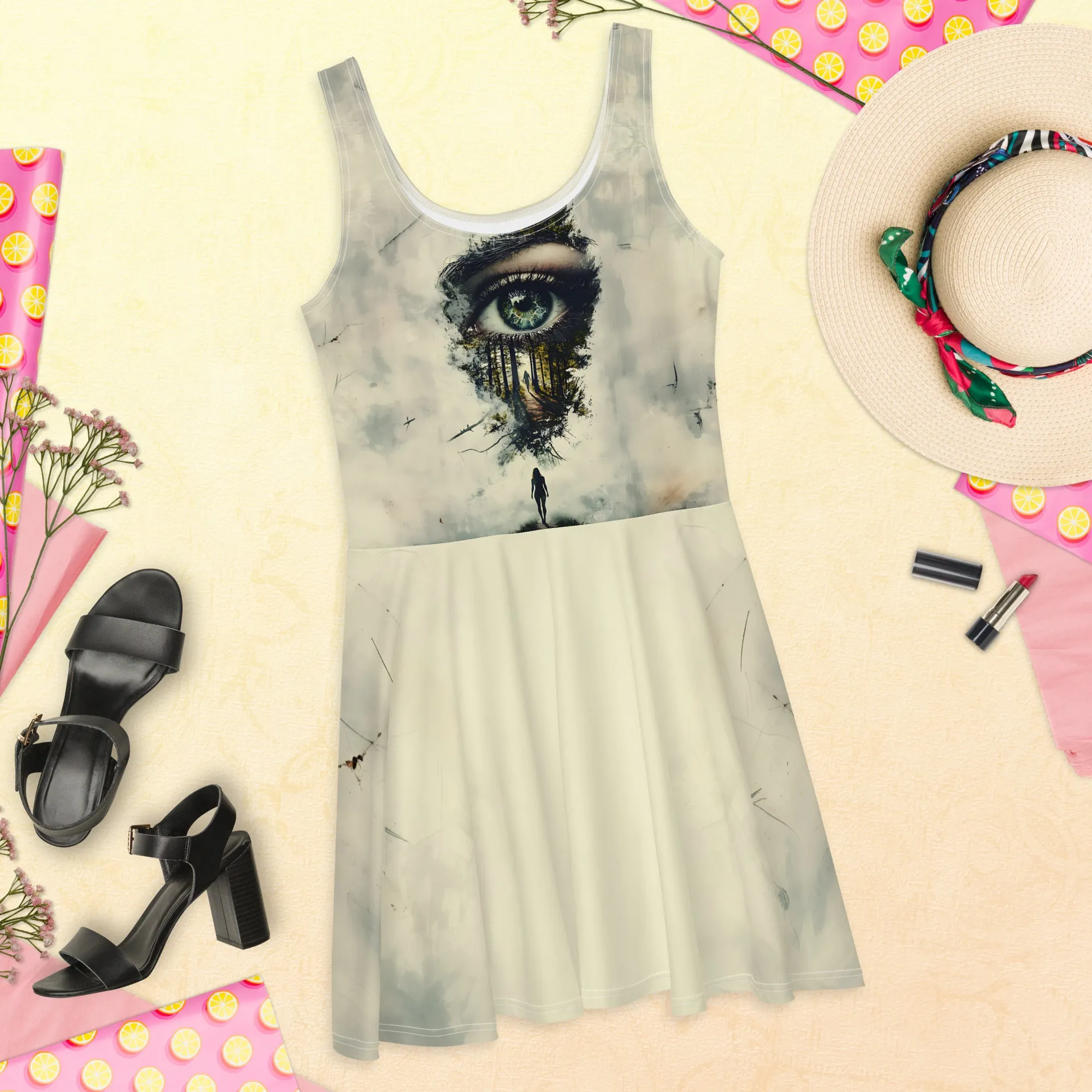 Serene Vision Skater Dress