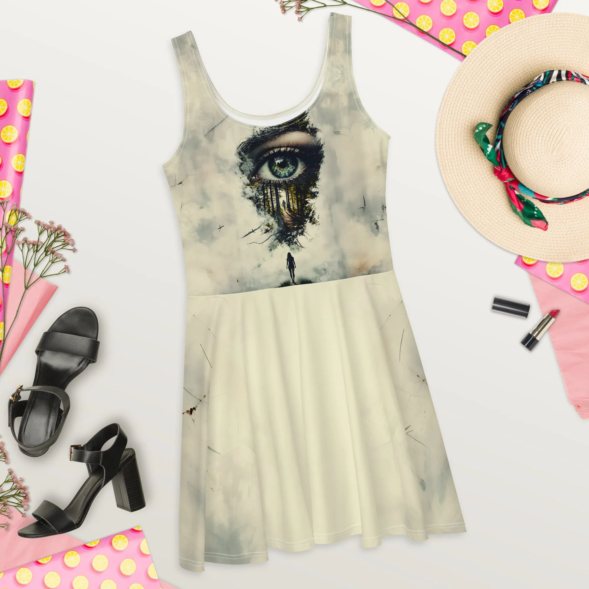 Serene Vision Skater Dress