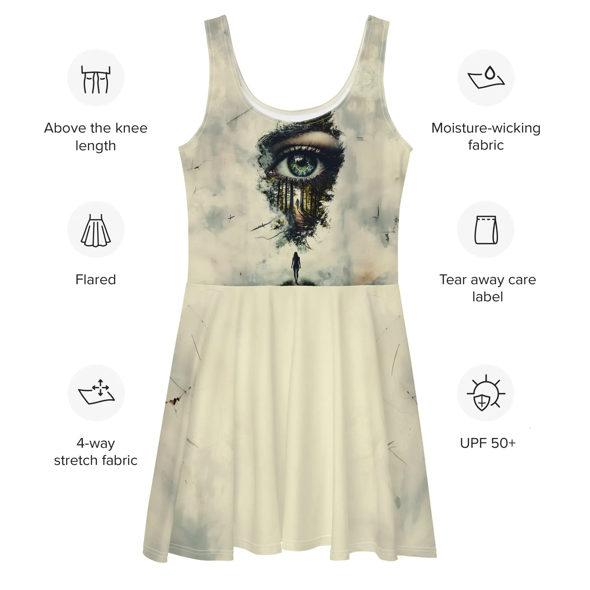 Serene Vision Skater Dress
