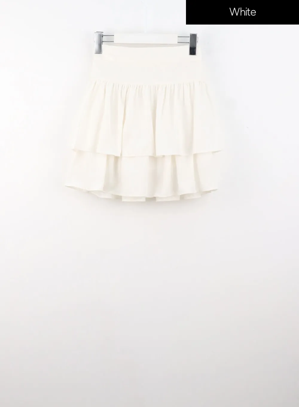 Tiered Ruffle Mini Skirt IS319
